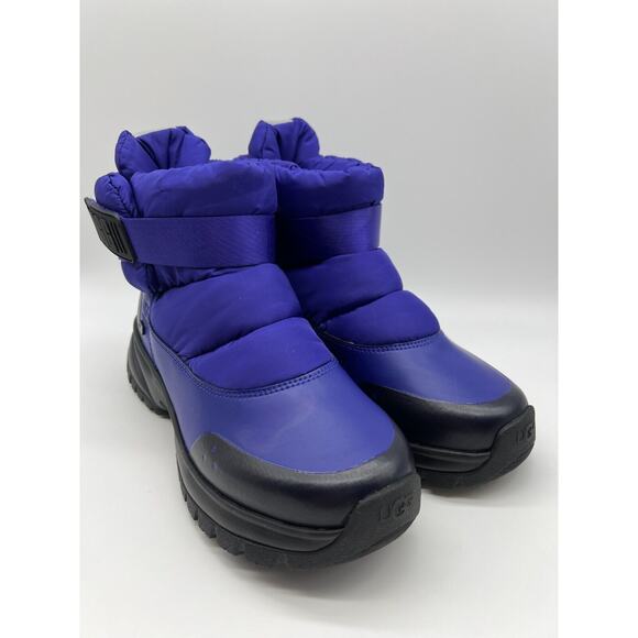 Ugg Yose Puff Violet Night Waterproof Snow Boots Women's Size 9.5 NEW - Picture 6 of 12